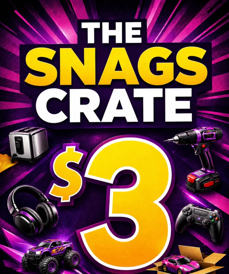 Snags Crate three dollar bin